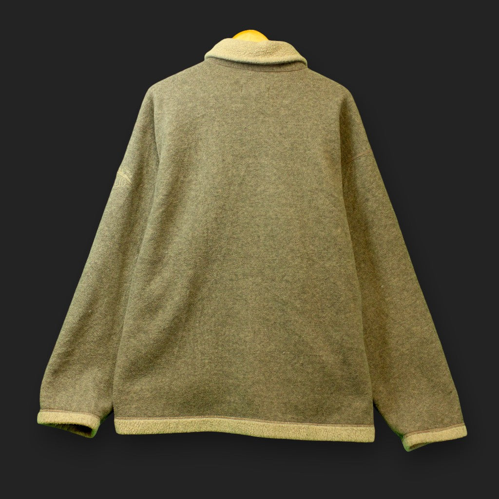 Faccio Vintage Polarfleece mit durchgehendem Reißverschluss