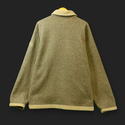 Faccio Vintage Polarfleece mit durchgehendem Reißverschluss