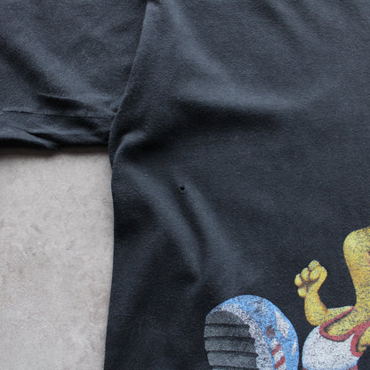 Looney Tunes Vintage Tweety Runner Tee – Black (Man-XL)