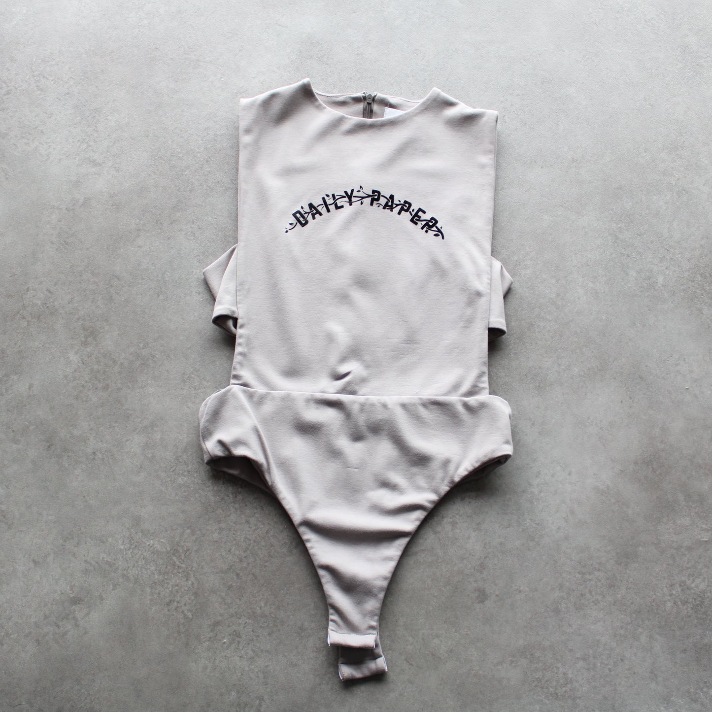 Daily Paper Grey Bodysuit – Logo Front (Woman-L