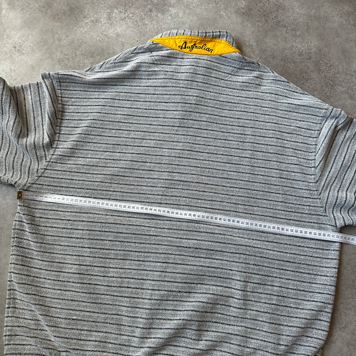 Australian Grey Striped Zip Track Jacket XL