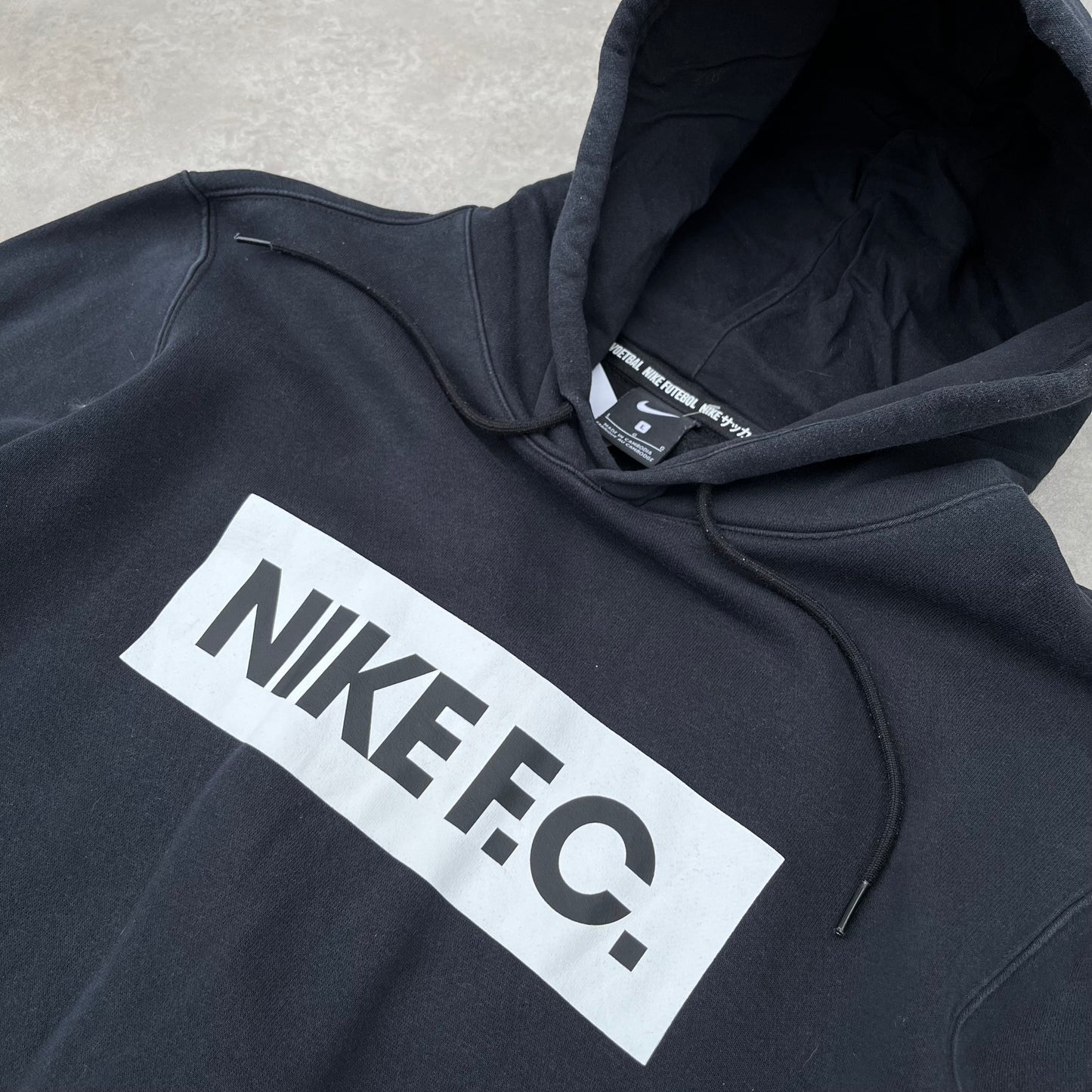 Nike F.C. Black Hoodie L