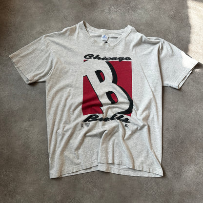 Starter Grey Vintage Chicago Bulls Graphic T-Shirt XL
