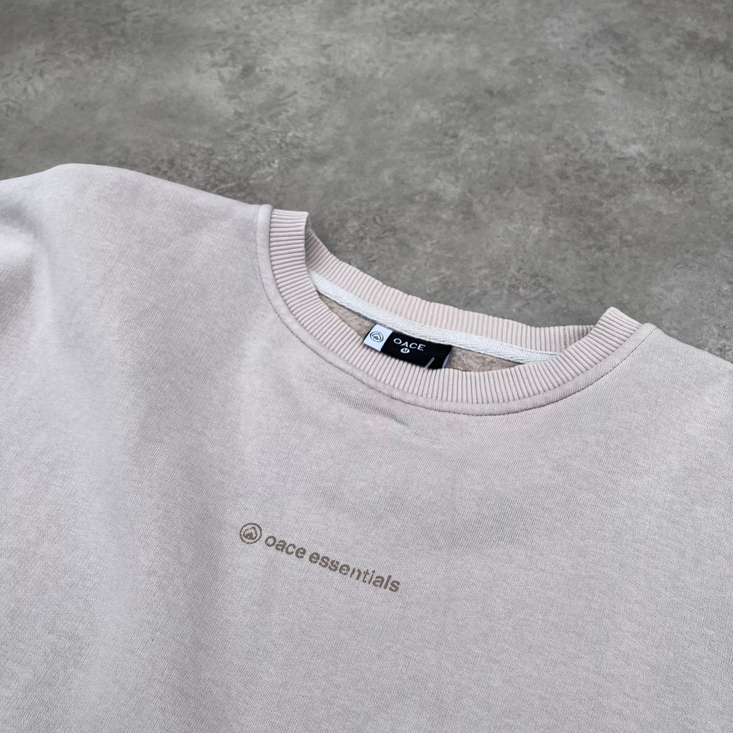 Oace Essentials Beige Sweatshirt M