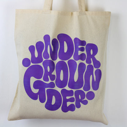 Undergrounder "lila" Einkaufstasche 