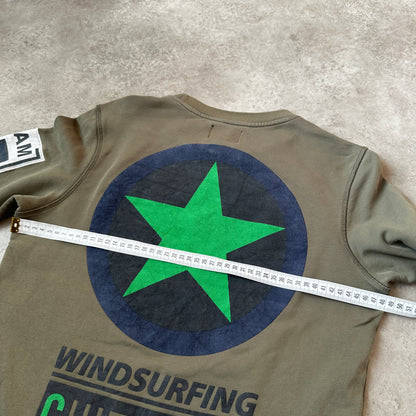 Chiemsee Olive Green Small Chest Logo Crewneck S