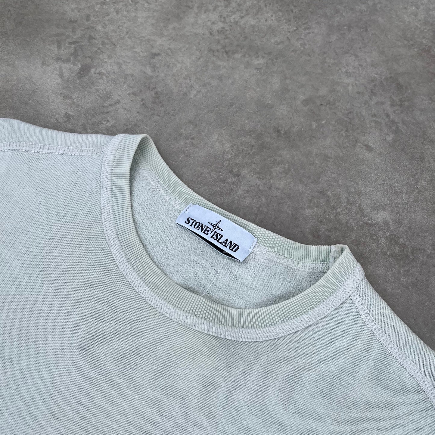 Stone Island Light Green Sweatshirt S