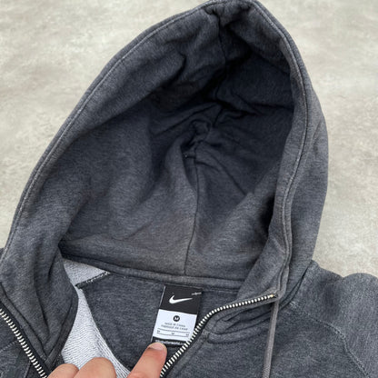 Nike Grey Zip Hoodie M