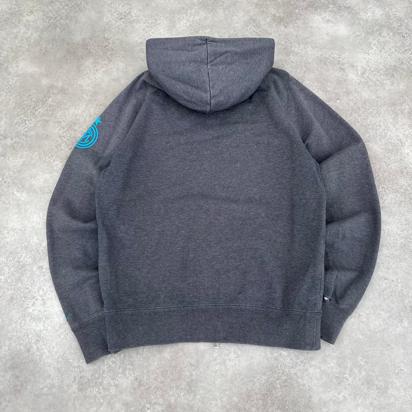 Nike Grey Zip Hoodie M