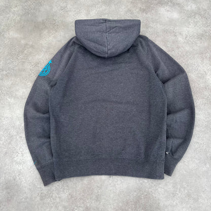 Nike Grey Zip Hoodie M