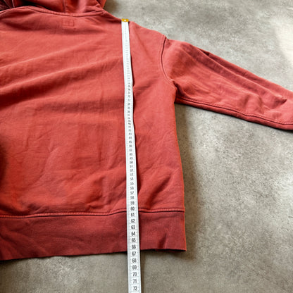 Levi's Rust Red Front Script Logo Hoodie S