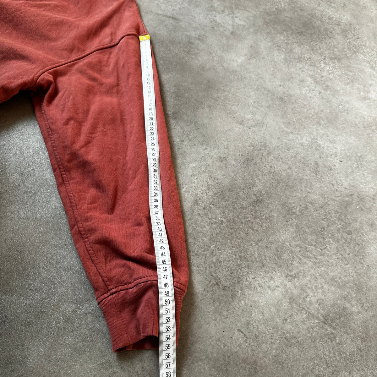 Levi's Rust Red Front Script Logo Hoodie S
