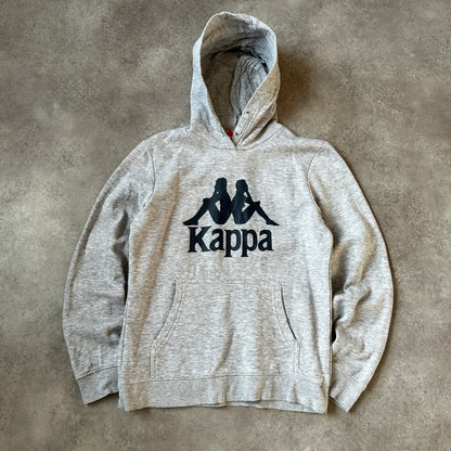 Kappa Grey Big Omini Logo Hoodie 164cm