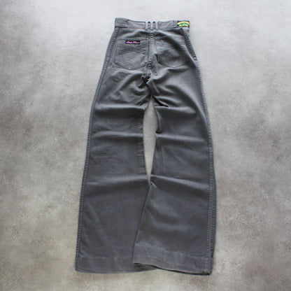 Puss Krazy Vintage Flare Pants – Charcoal Grey (Woman-M)