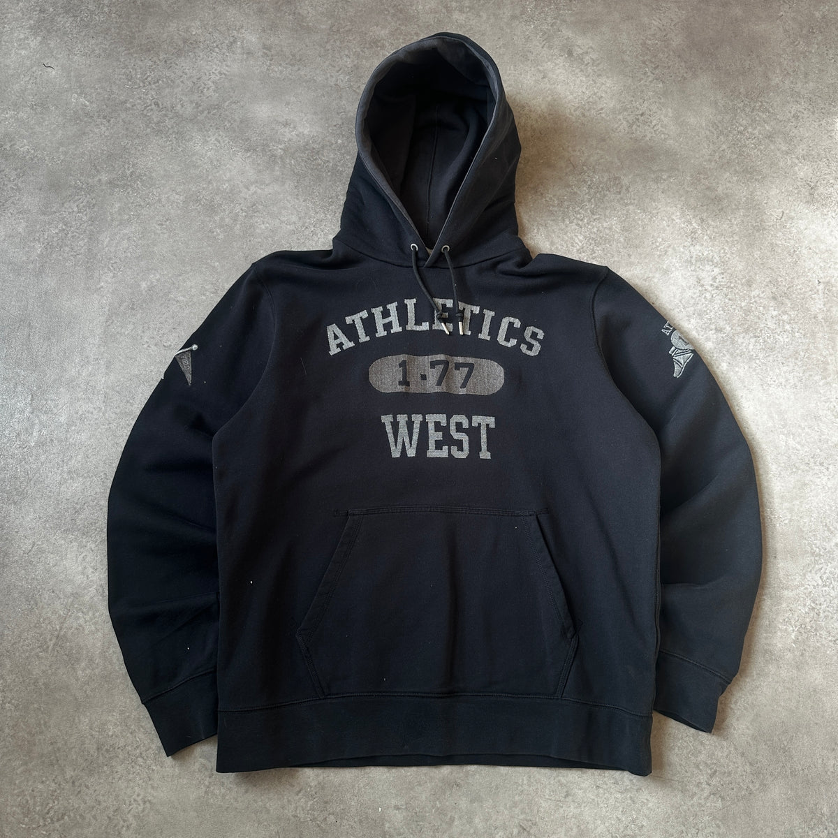 Nike Black Athletics West Graphic Hoodie L