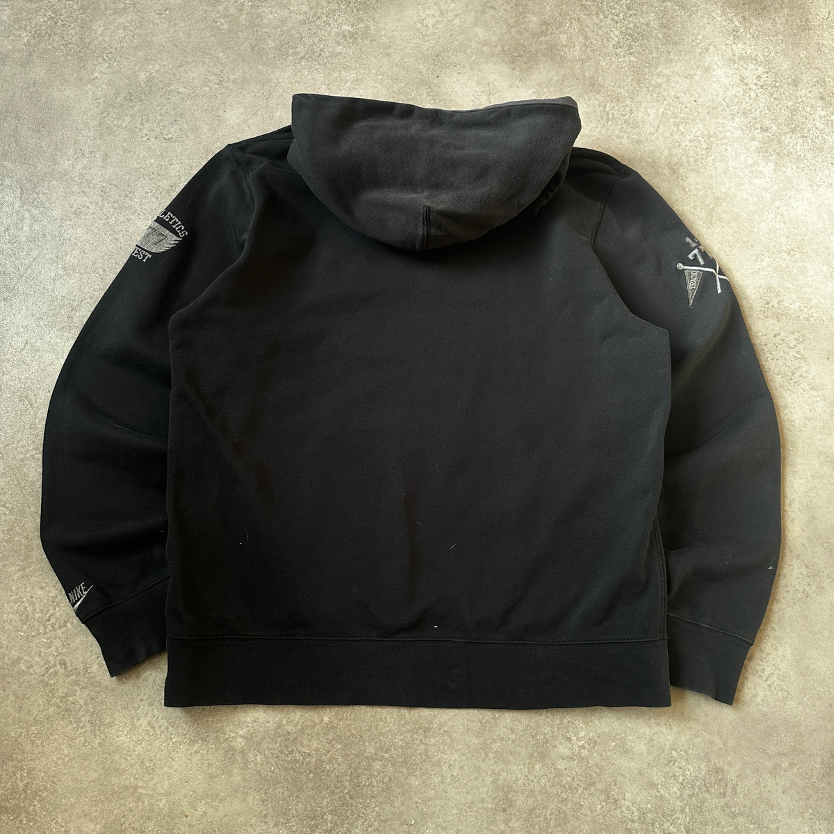 Nike Black Athletics West Graphic Hoodie L