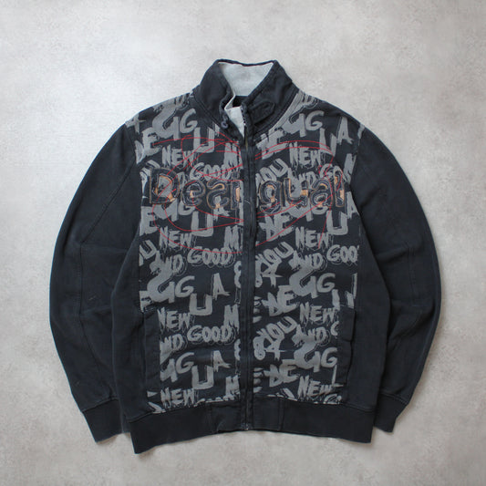 Desigual Zip Up Sweatshirt (Men-XL)