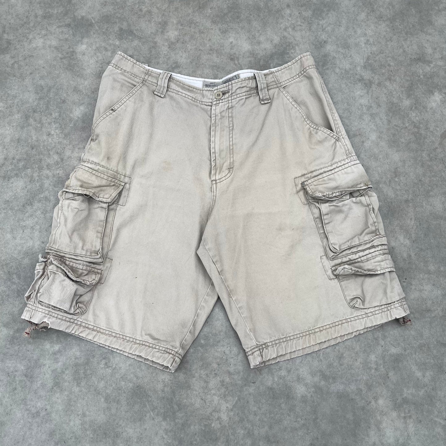 Lee Dungarees Beige Cargo Shorts W32