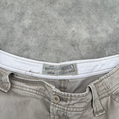 Lee Dungarees Beige Cargo Shorts W32