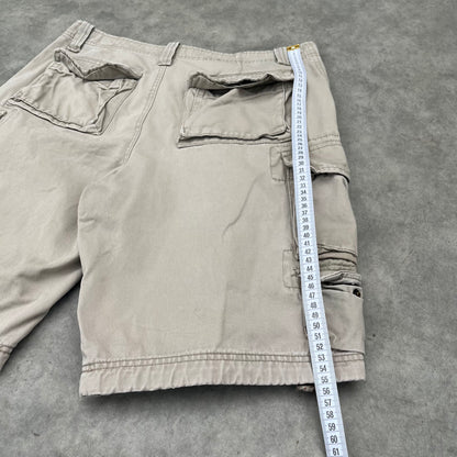 Lee Dungarees Beige Cargo Shorts W32
