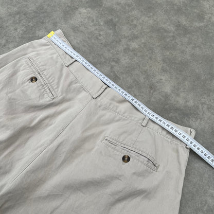 Structure Beige Pleated Shorts W38