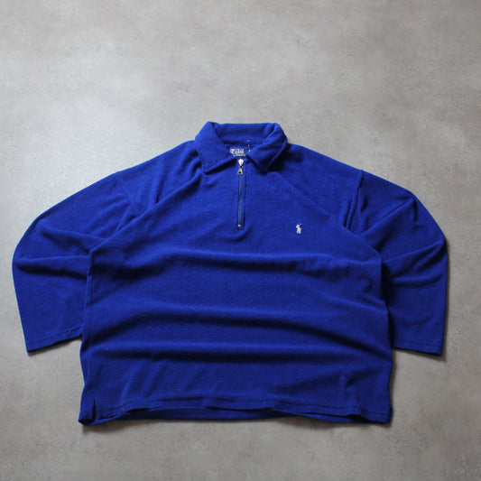Ralph Lauren 1/4-Reißverschluss-Sweatshirt (Herren-XL) 
