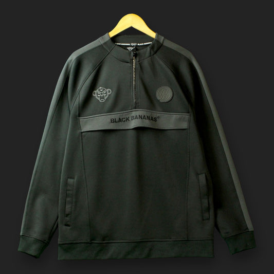 Black Bananas Softshelljacke mit 1/3-Reißverschluss