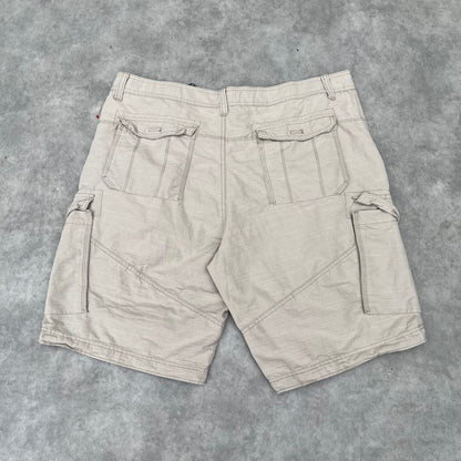 Faded Glory Beige Cargo Shorts W40