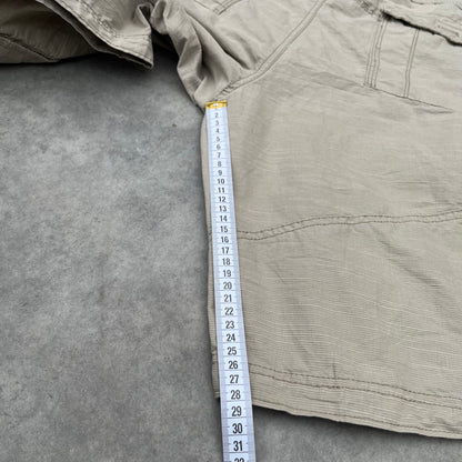 Faded Glory Beige Cargo Shorts W40
