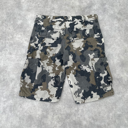 Oxygen Camo Cargo Shorts XS