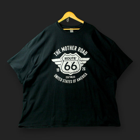 T-Shirt mit Route 66-Print 
