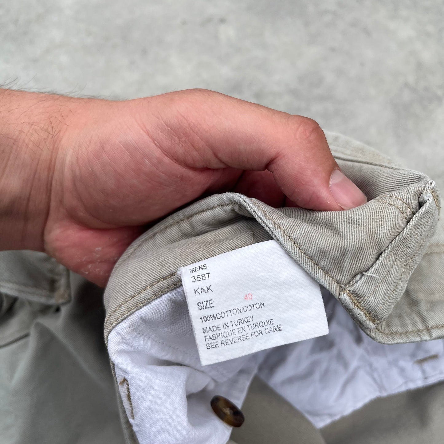 Woolrich Beige Cargo Shorts W40