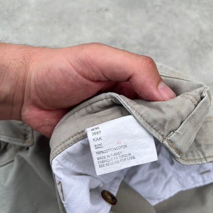 Woolrich Beige Cargo Shorts W40