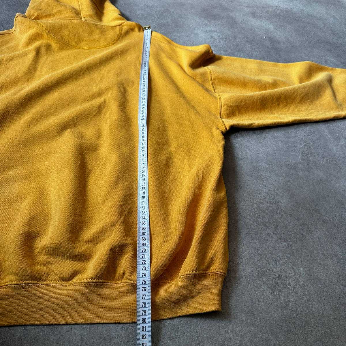 Russell Athletic Yellow Michigan Graphic Hoodie XXL