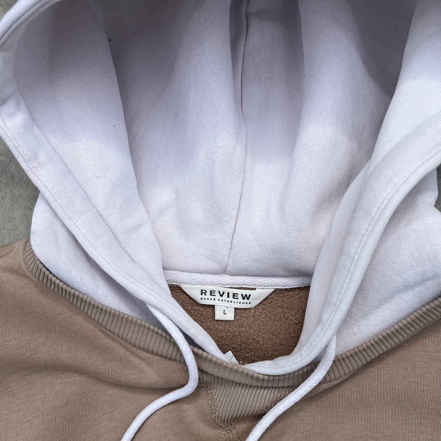 Review Colorblock Hoodie L