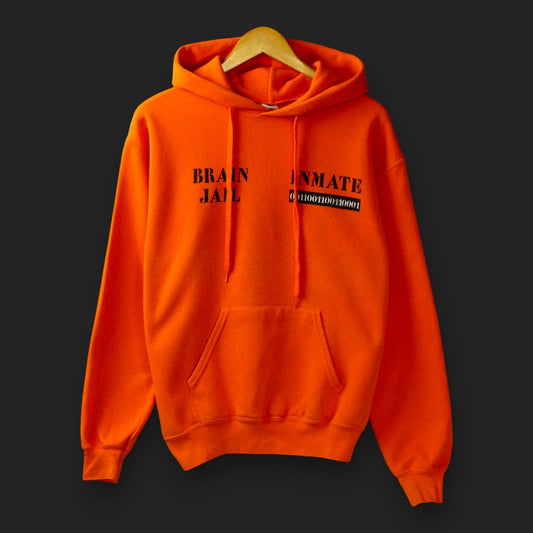 Kapuzenpullover mit Brain Jail-Print