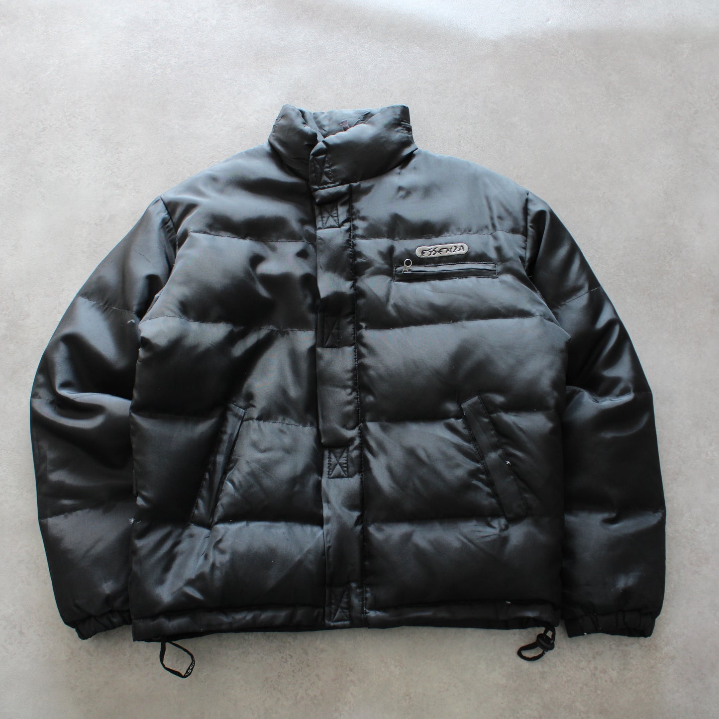 Essenza Vintage Black Puffer Jacket (Man-M)