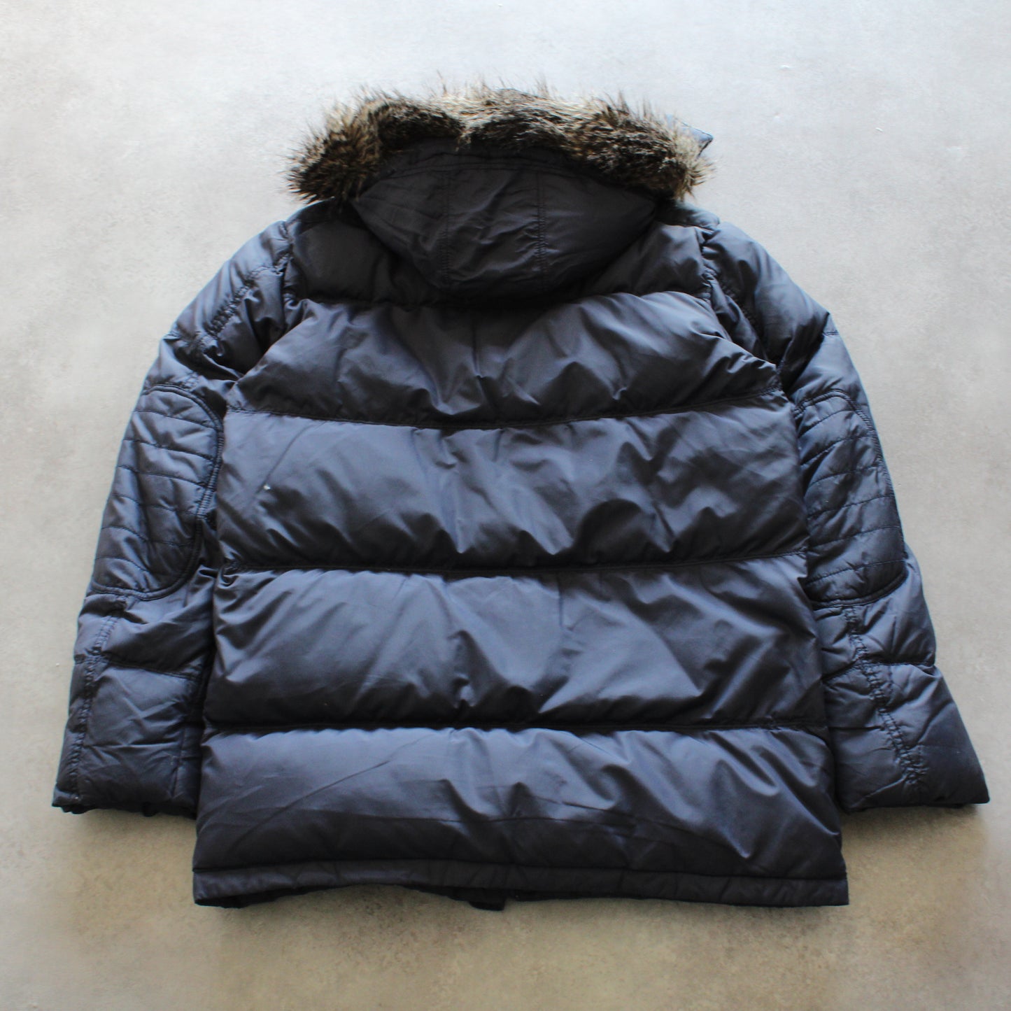 Tommy Hilfiger Long Puffer Jacket - Navy Blue (Man-L)