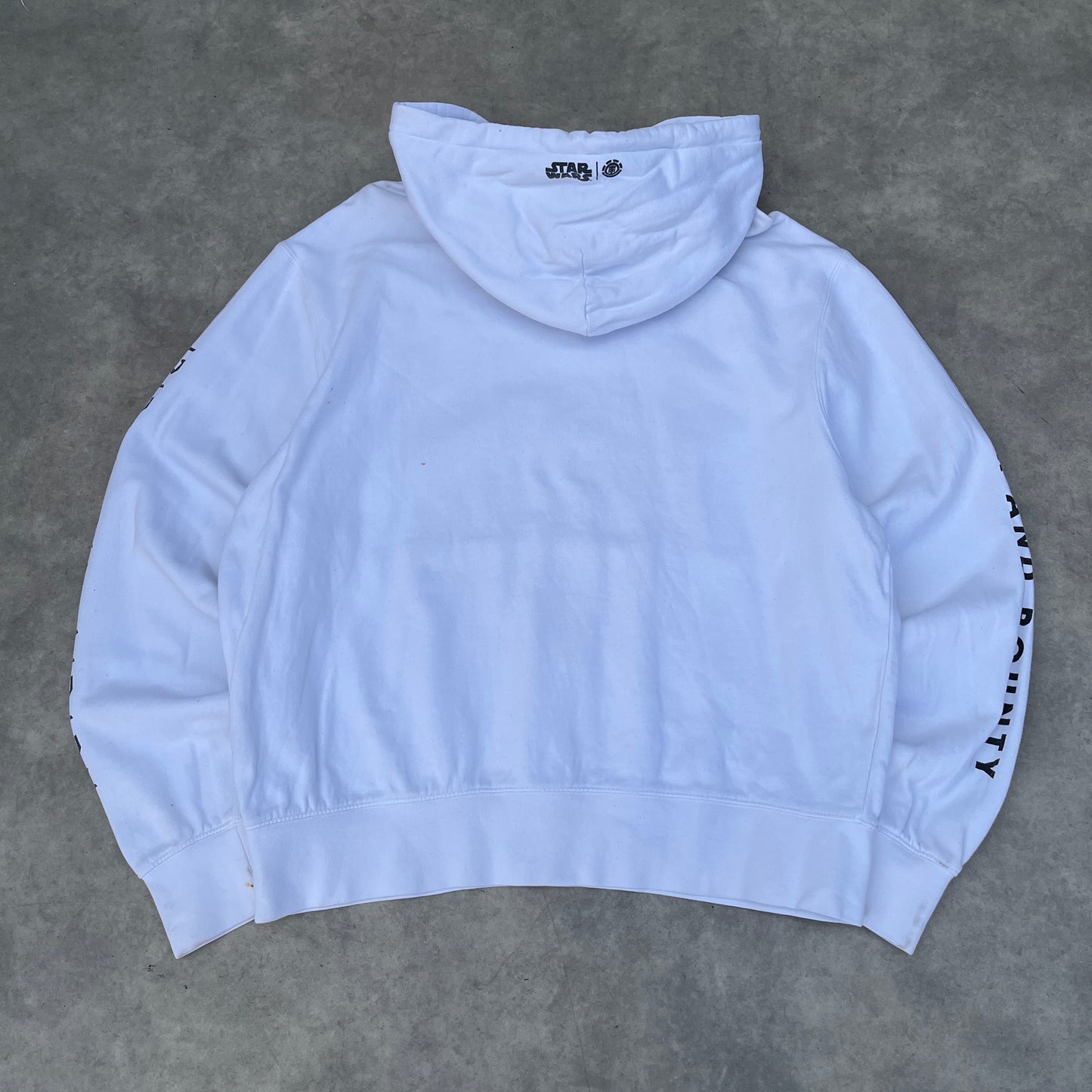 Element X Star Wars White Hoodie M