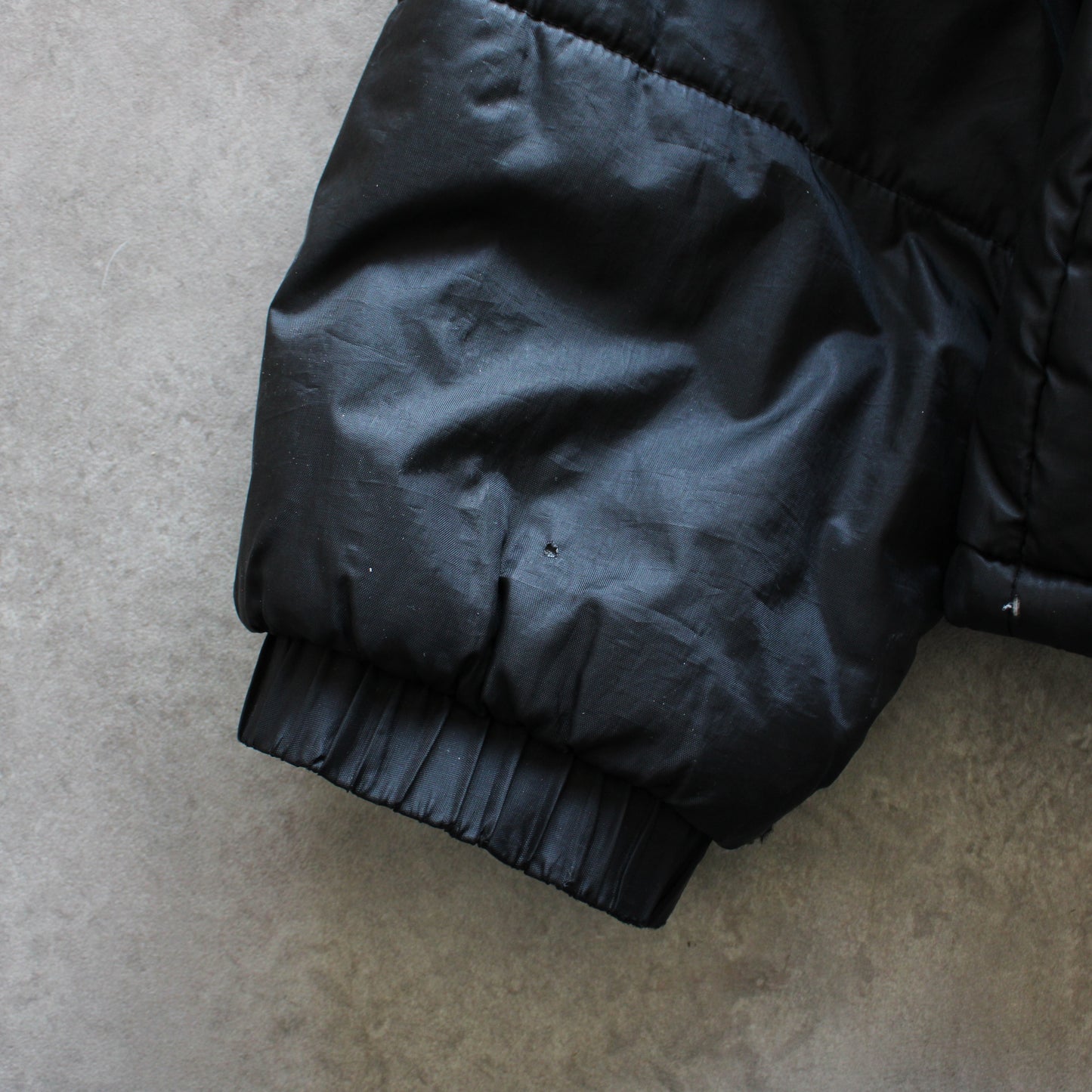 United Colors of Benetton Black Crop Puffer (Woman-M Oversized)