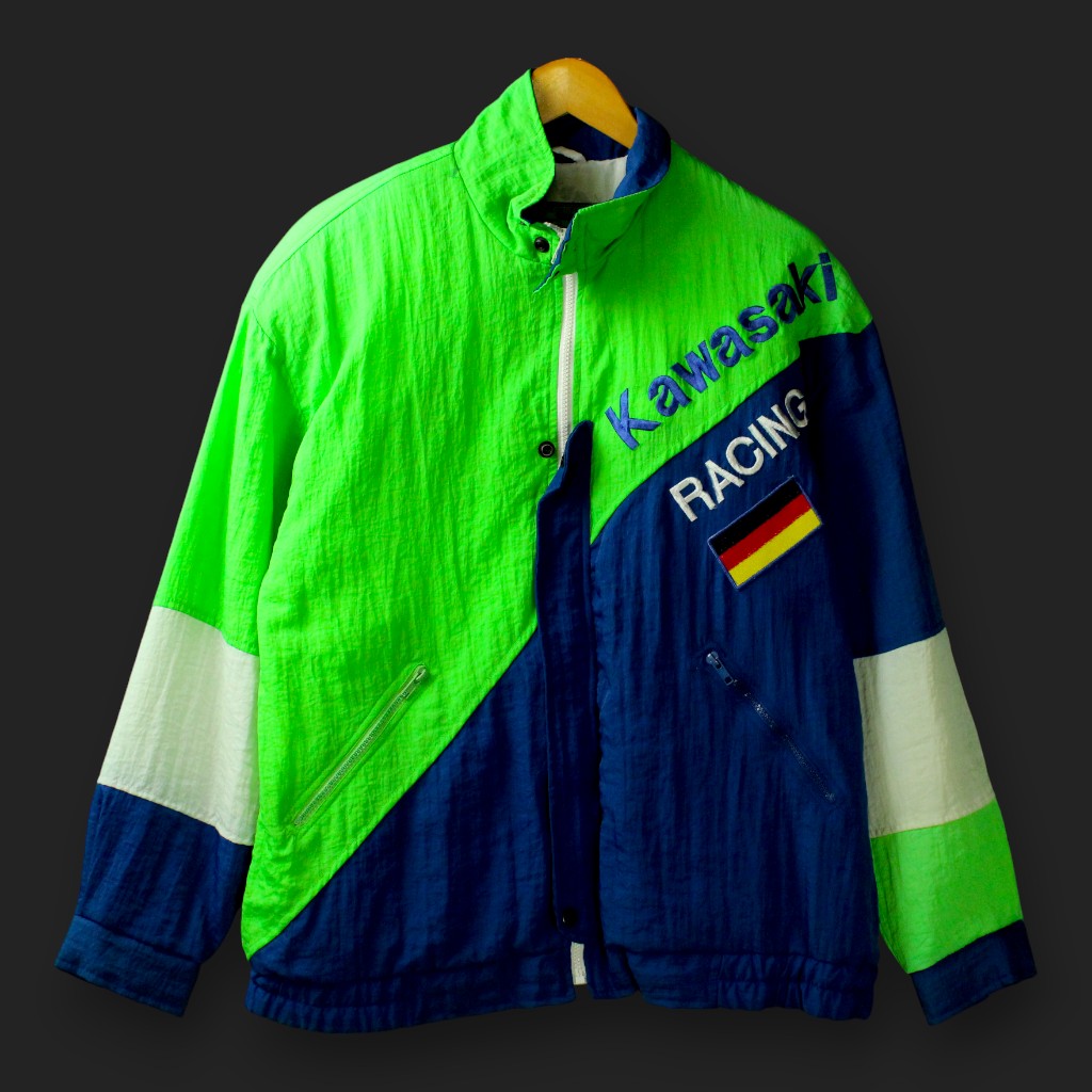 Authentic Equipment Kawasaki Racing Windbreaker-Jacke