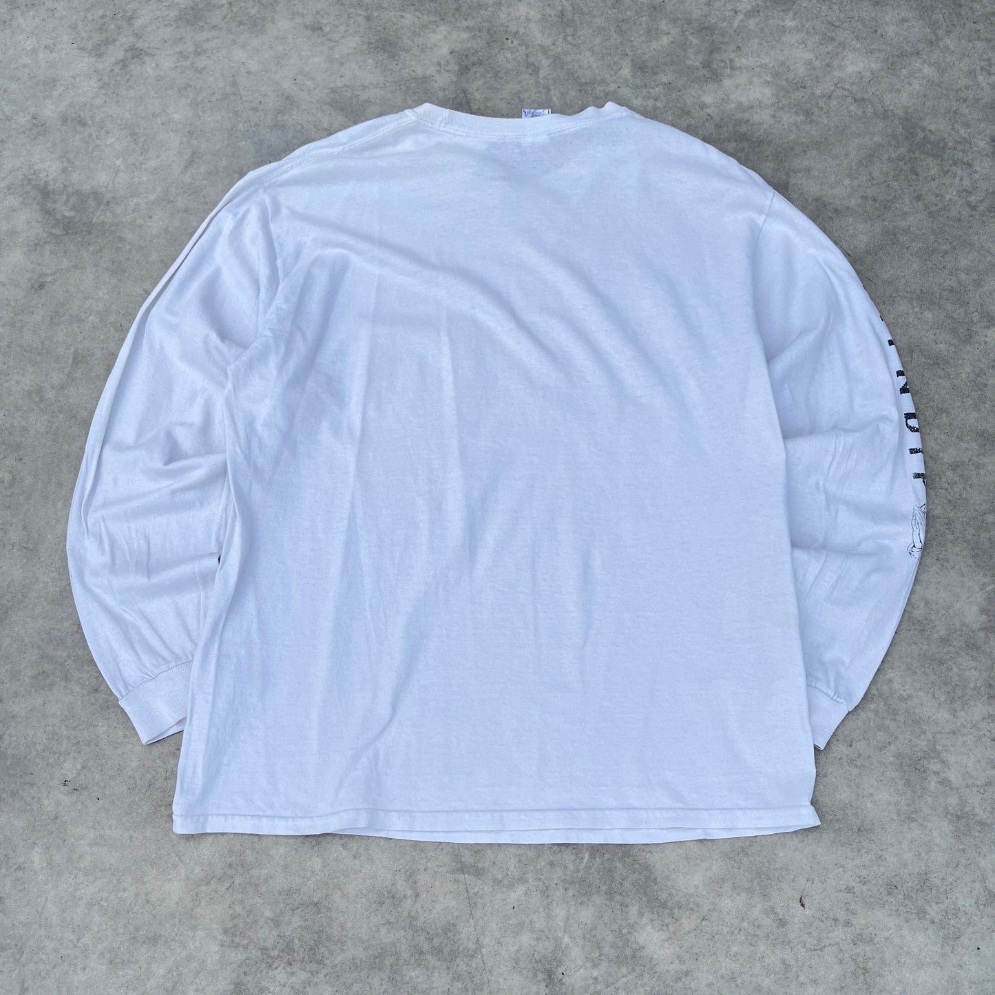 Rip N Dip White Pocket Long Sleeve Shirt L