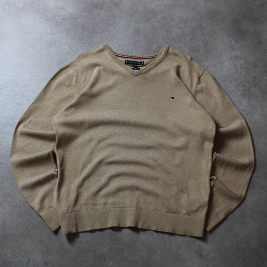 Tommy Hilfiger V-Ausschnitt-Sweatshirt (Herren-L) 