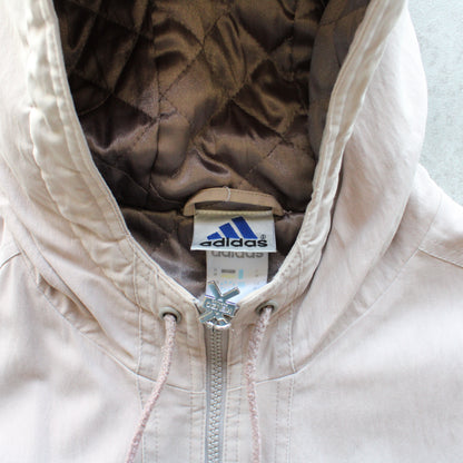 Adidas Vintage Embroidered Jacket - Beige  (Man-XL)