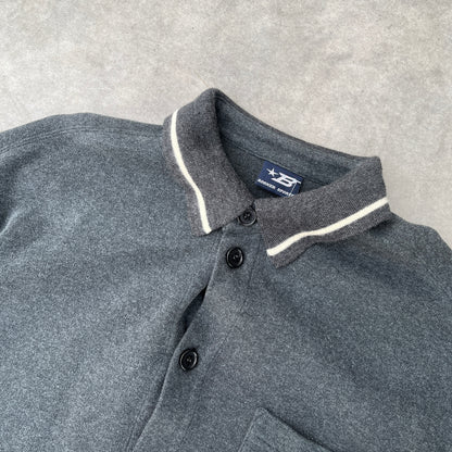 Bogner Sports Dark Grey Button Up Shirt L