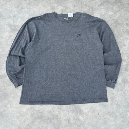 Nike Grey Long Sleeve Shirt XXL