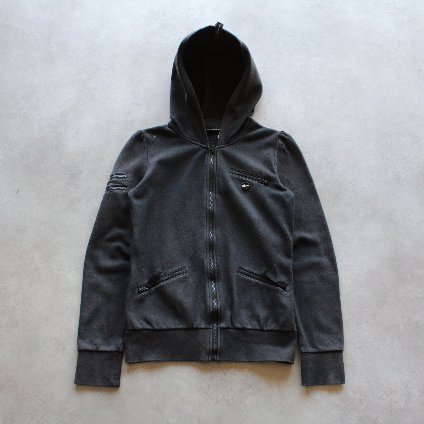 Eckō Unltd. Black Zip-Up Hoodie (Woman-S)