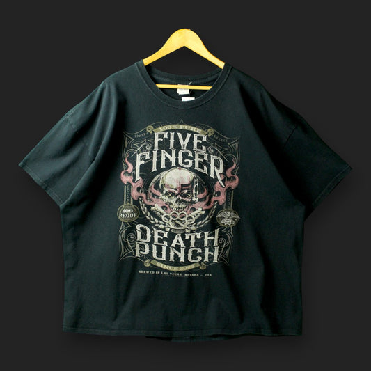 Five Finger Death Punch Printed T-Shirt (Size-3XL)