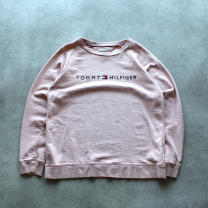 Tommy Hilfiger Embrioed Logo Sweatshirt - Pink (Man-L)