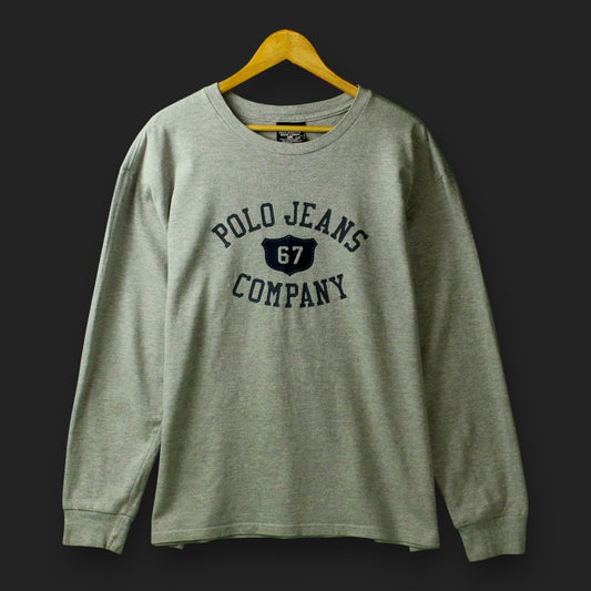 Ralph Lauren Langarm-T-Shirt (Größe L)